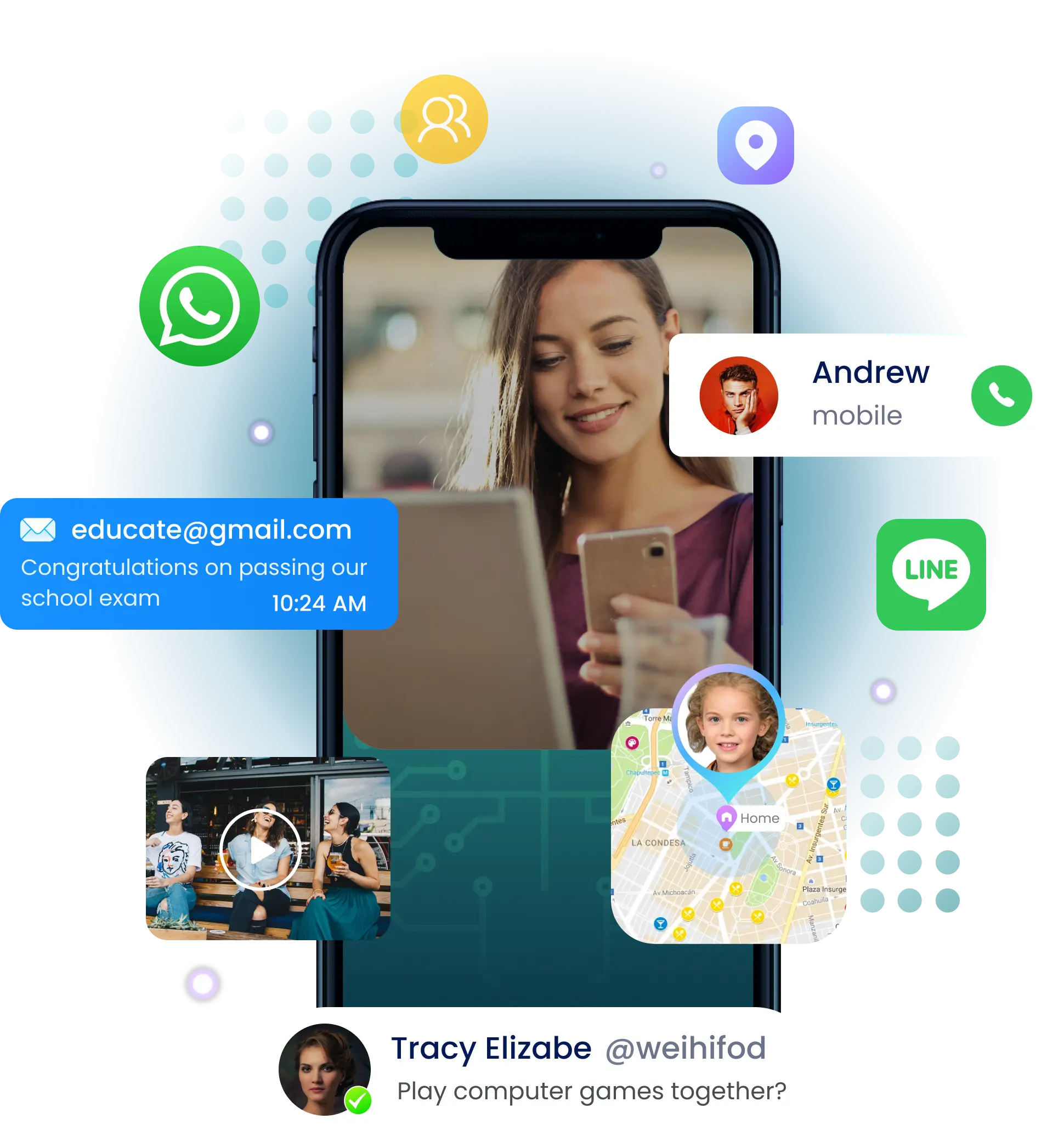 Msafely Easy Secure Phone Tracker Phone Monitoring App